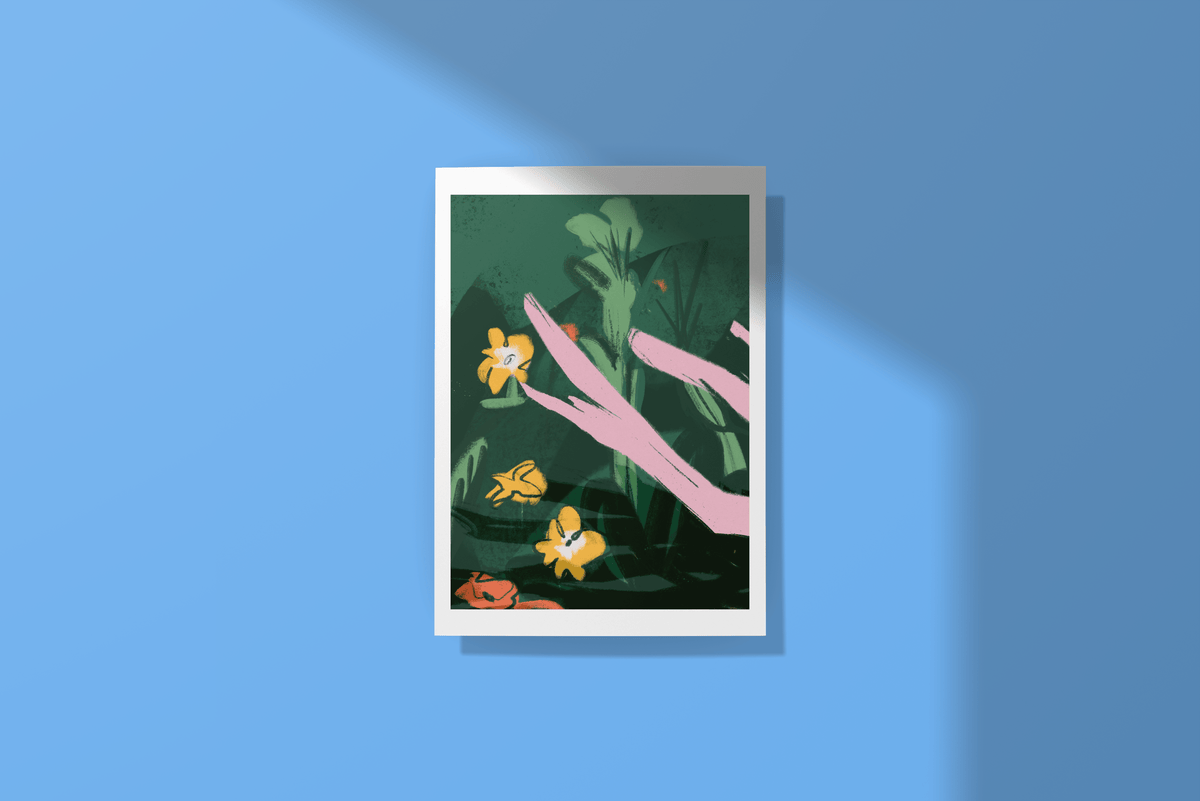 Yummy Sealand, print A5