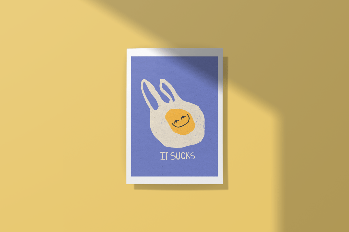 Yummy It sucks, print A5