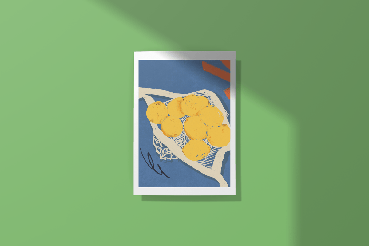 Yummy Lemonade, print A5