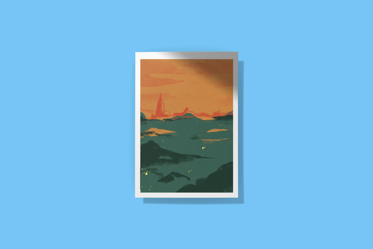 Windy City, print A5