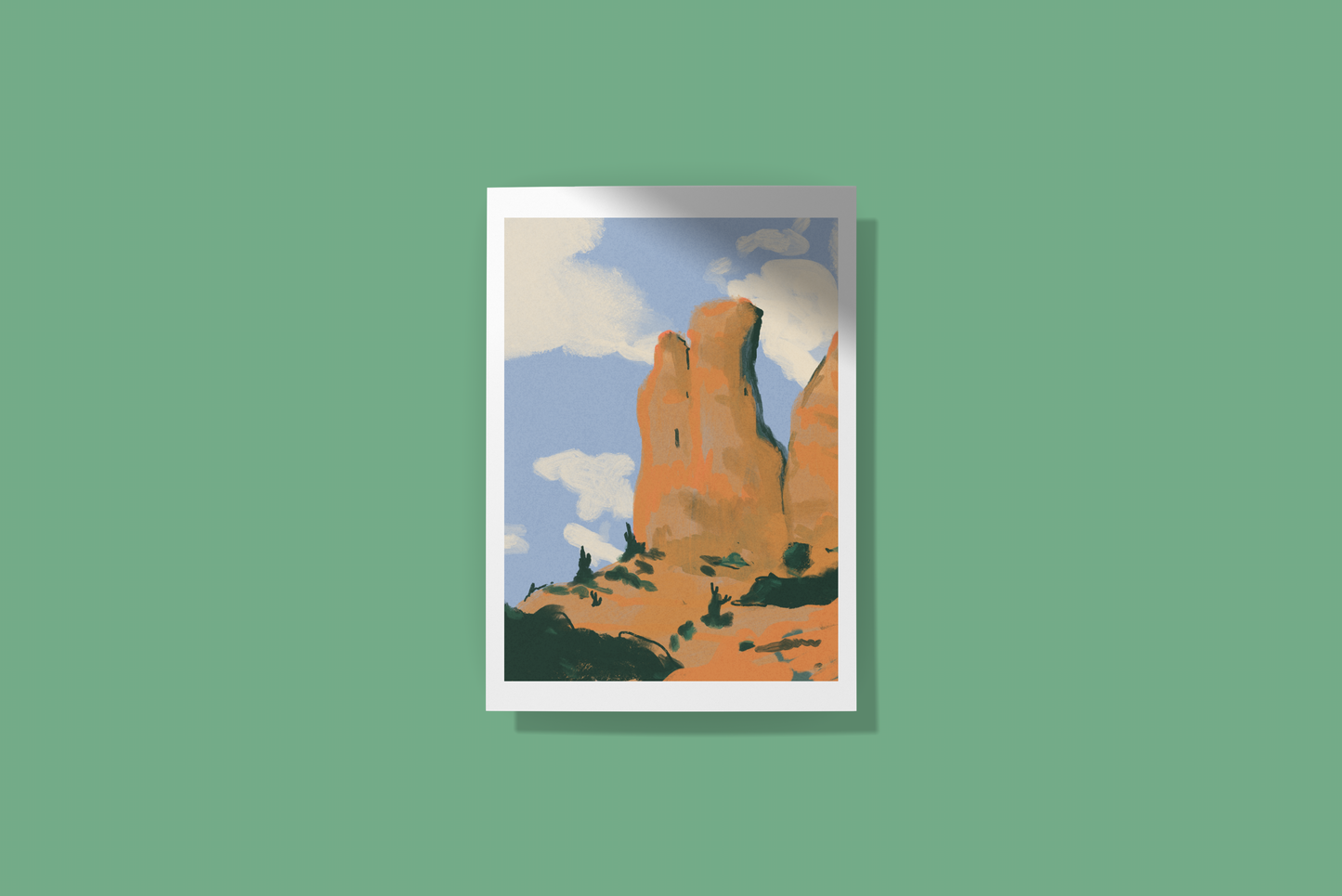 Windy Desert | Print